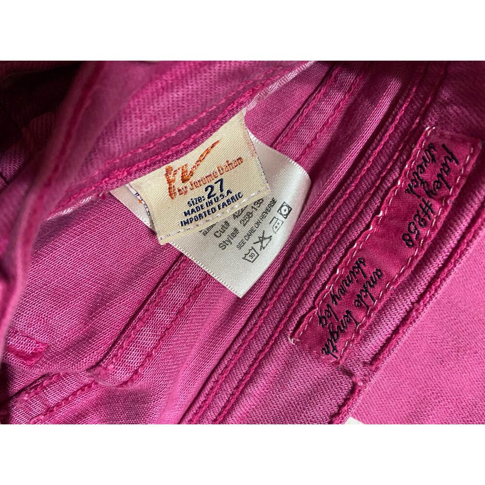 CITIZENS OF HUMANITY Womens Size 27 Pink Stretch Ankle Lenth Skinny Leg Pannts - Picture 3 of 9